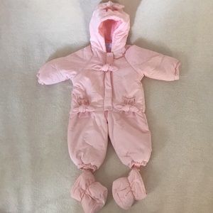 Tartine et Chocolat 6 months baby girl snow suit